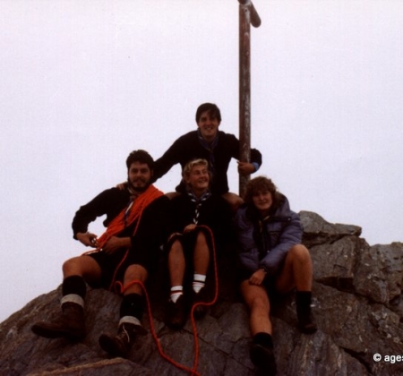 Staff reparto 1983 – Val Germanasca