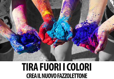 Concorso “Tira fuori i colori”: crea il fazzolettone del nuovo gruppo